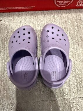 CROCS Kids Lavender Classic Clog